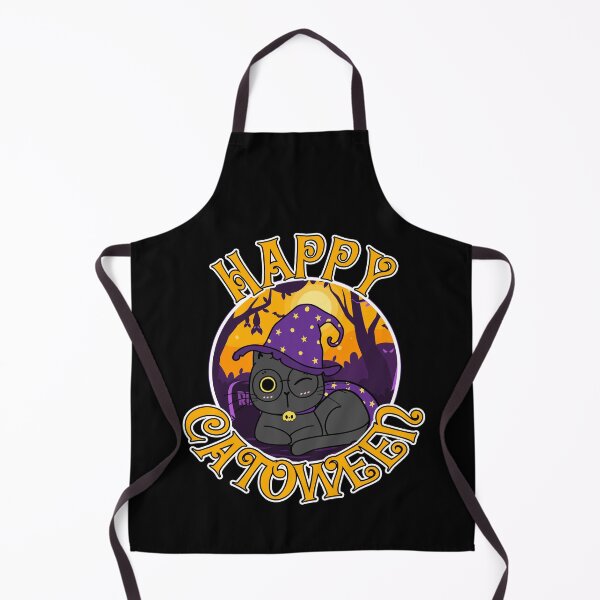 Item preview, Happy Catoween Cute Winking Black Cat Witch Gift designed and sold by Say It With Ink.