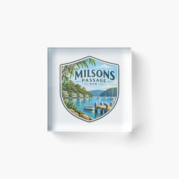 Item preview, Milsons Passage NSW Australia  designed and sold by PamLeeDesign.