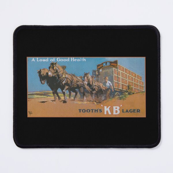 Item preview, TOOTHS KB LAGER. A LOAD OF GOOD HEALTH. HORSE AND CARRIAGE - BEER ADVERTISING designed and sold by Simontology.