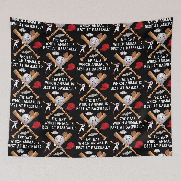 Item preview, Which Animal Is Best At Baseball Baseball Puns designed and sold by ileana-hartwe.
