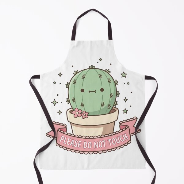 Item preview, Please Do Not Touch Cute Kawaii Cactus Art designed and sold by Fine-Arts-Lab.
