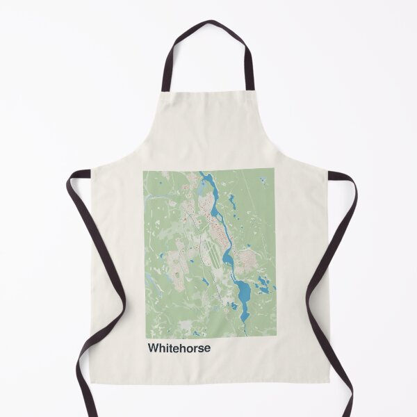 Item preview, Whitehorse Minimalistic Map Art designed and sold by MapsNerd.