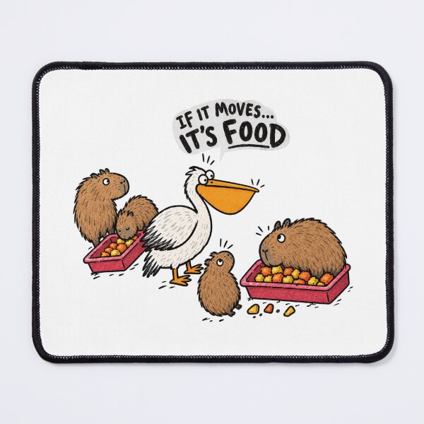 Item preview, Pelican x pelican eats everything designed and sold by The Knick Knack Nook.