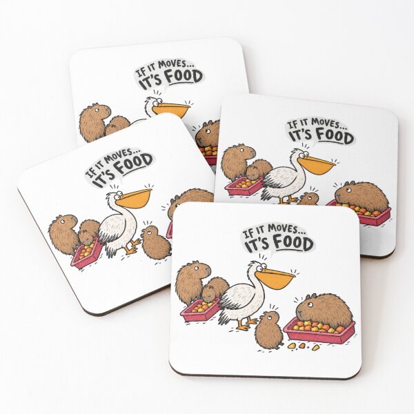 Item preview, Pelican x pelican eats everything designed and sold by The  Knick Knack Nook.