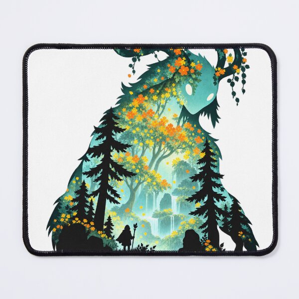 Item preview, Mystical forest spirit with flower antlers designed and sold by LongIslandDesgn.