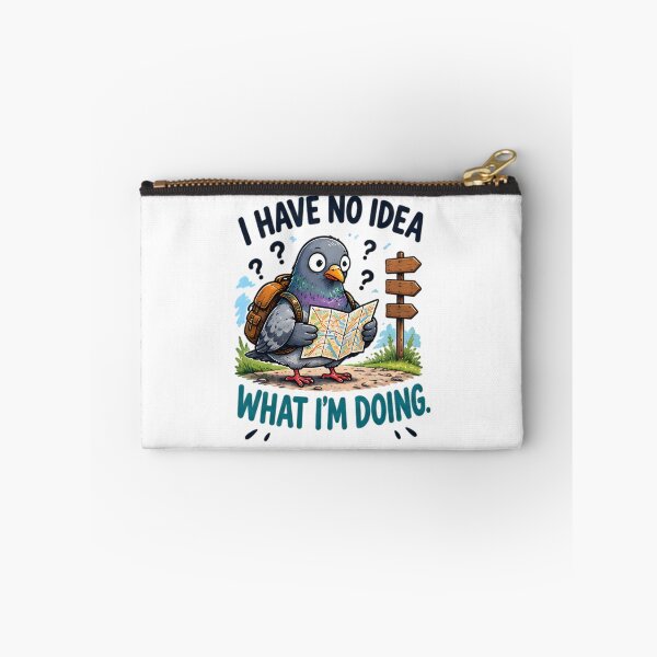 Item preview, I Have No Idea What I'm Doing Funny Lost Pigeon Map designed and sold by Pyt27.