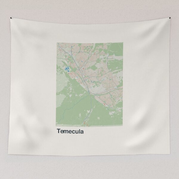 Item preview, Temecula Minimalistic Map Art designed and sold by MapsNerd.