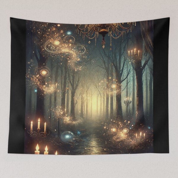 Item preview, Luminous Pathways of the Enchanted Realm  designed and sold by WheelieGdArt.