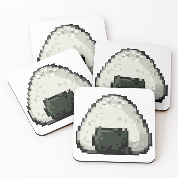 Item preview, Onigiri Rice Ball Pixel Art designed and sold by Matilda Pixel.