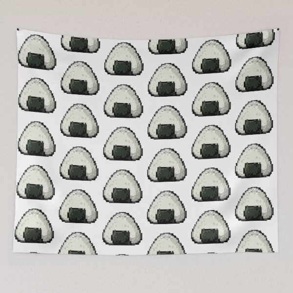 Item preview, Onigiri Rice Ball Pixel Art designed and sold by Matilda Pixel.