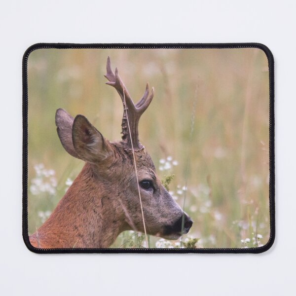 Item preview, Roe Deer Buck Among Wildflowers designed and sold by gabormedve.