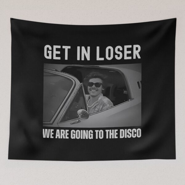 Item preview, Harrys Styles Kiss All The Time Disco Occasionally Get In Loser We Are Going To The Disco designed and sold by MadilynHickle.