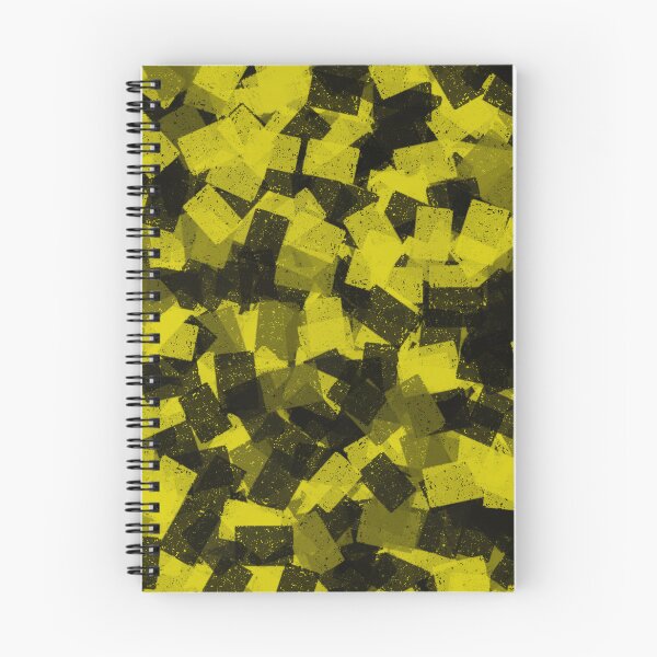 Item preview, Cubism Abstract Green Yellow Black Pattern designed and sold by ArtbyDebbieC.