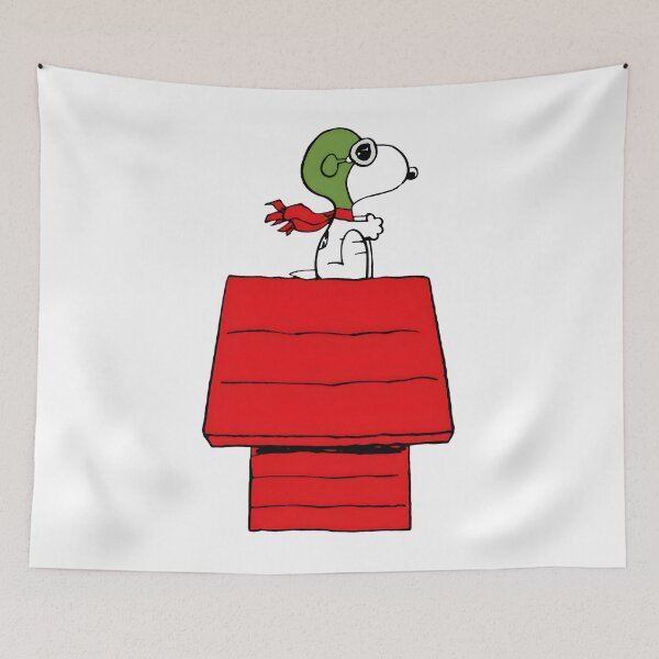 Item preview, Snoopy Flying Ace WWI Red Doghouse designed and sold by visionnen.