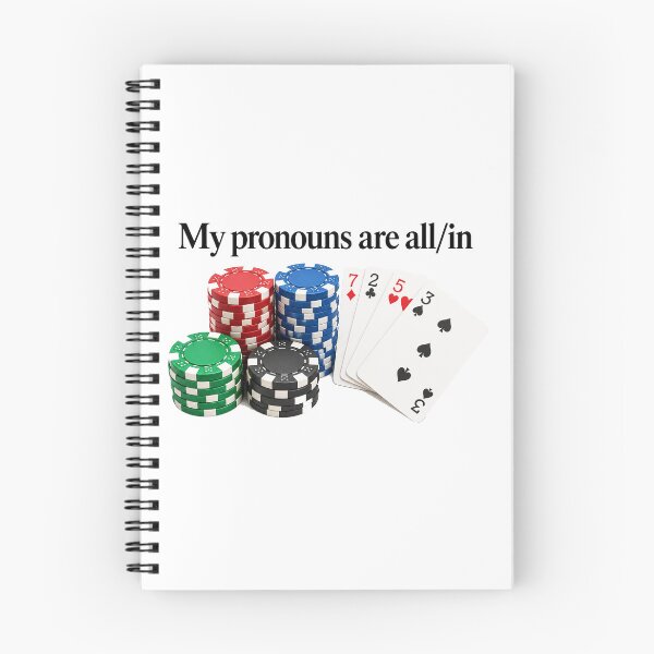 Item preview, My Pronouns Are All In Funny Poker Meme Sarcastic Gambling designed and sold by andypater.