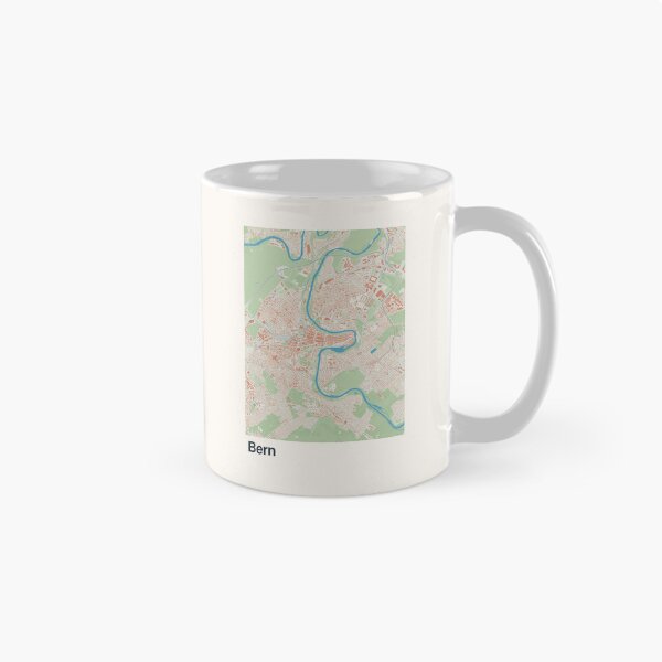 Item preview, Bern Minimalistic Map Art designed and sold by MapsNerd.