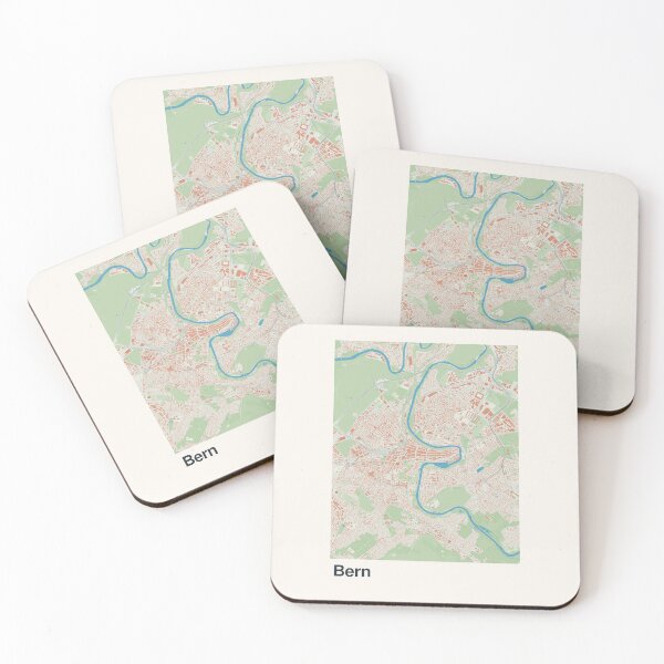 Item preview, Bern Minimalistic Map Art designed and sold by MapsNerd.