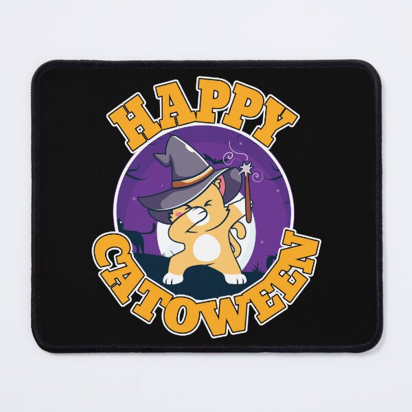 Item preview, Happy Catoween Funny Dabbing Cat Witch Gift designed and sold by Say It With Ink.