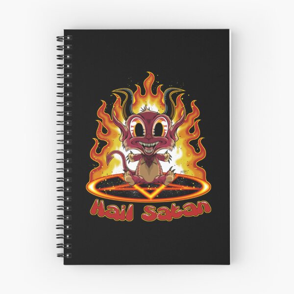 Item preview, Cute Cartoon Red Devil and Fire Ring designed and sold by WilmaKindle.