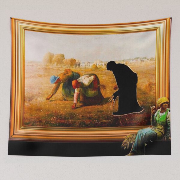 Item preview, Poster Banksy Painting Agency Job - Interpretation of The Gleaners designed and sold by FredyCarls.