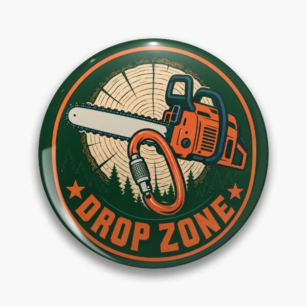 Item preview, Drop Zone Arborist Chainsaw designed and sold by KAYJAY DESIGNS.