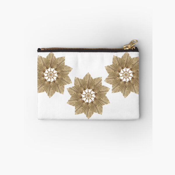 Item preview, Golden Geometric Mandala Flowers 2 designed and sold by ZorianArt.