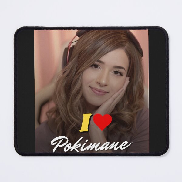 Artikelvorschau, Pokimane Painted Effect T-Shirt und Aufkleber entworfen und verkauft von DiverseDazzle.