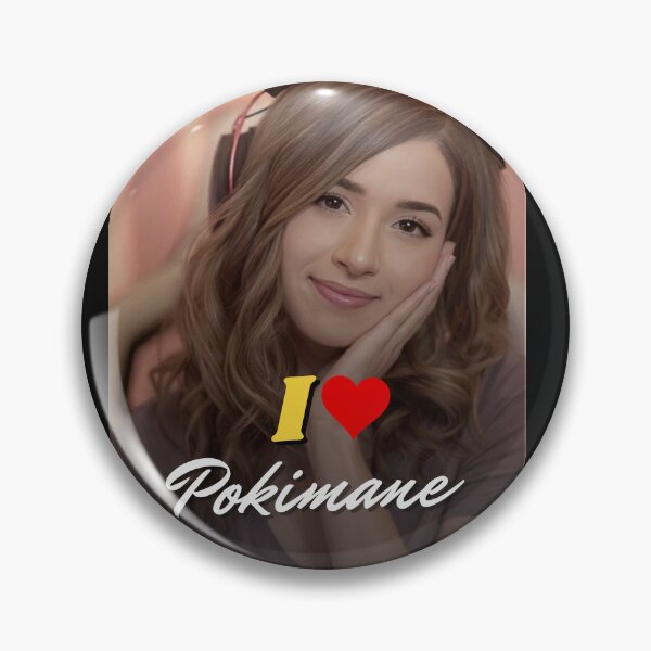 Item preview, Pokimane Painted Effect T-Shirt and Sticker designed and sold by DiverseDazzle.