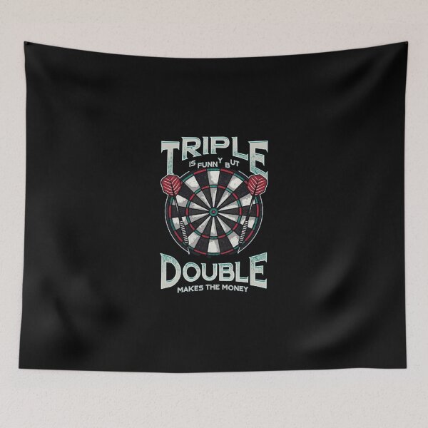 Item preview, Vintage Dartboard Graphic with Funny Quote designed and sold by WilmaKindle.