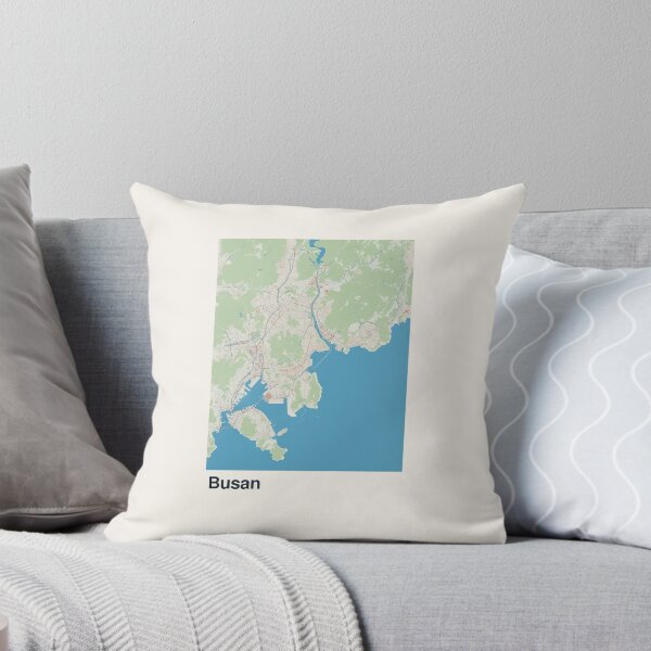 Item preview, Busan Minimalistic Map Art designed and sold by MapsNerd.