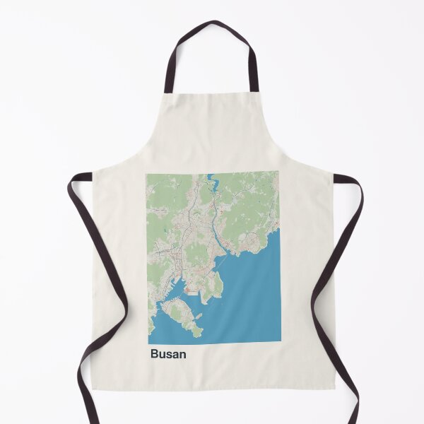 Item preview, Busan Minimalistic Map Art designed and sold by MapsNerd.