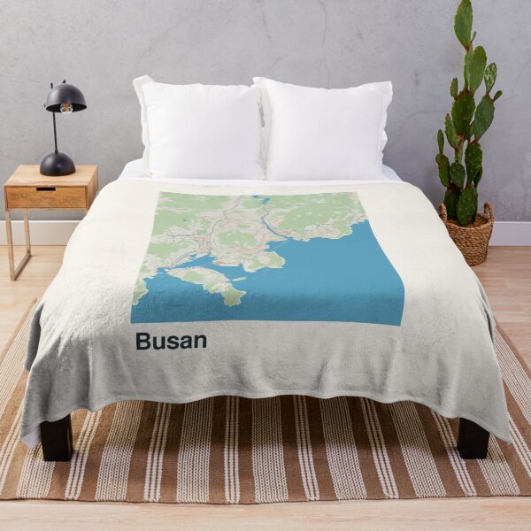 Item preview, Busan Minimalistic Map Art designed and sold by MapsNerd.