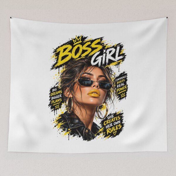 Item preview, Boss Girl Energy Confidence Builds Real Power designed and sold by KLERIKSTORE.