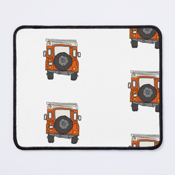 Item preview, Old Land Rover Defender - orange designed and sold by Jonesyinc.