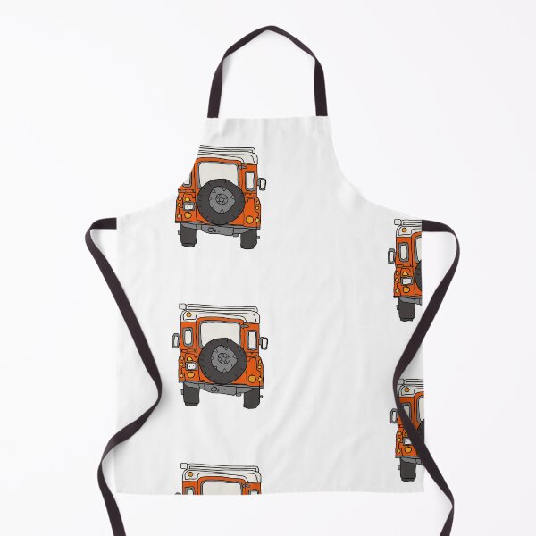 Item preview, Old Land Rover Defender - orange designed and sold by Jonesyinc.