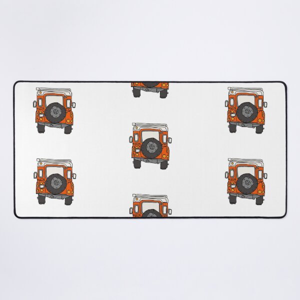 Item preview, Old Land Rover Defender - orange designed and sold by Jonesyinc.