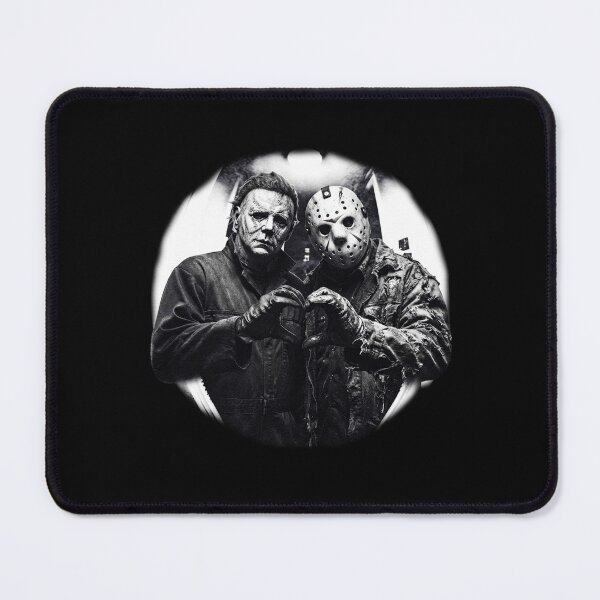 Item preview, Michael Myers & Jason Voorhees Heart Hand Horror Halloween Vintage designed and sold by vdzooart.