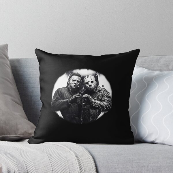 Item preview, Michael Myers & Jason Voorhees Heart Hand Horror Halloween Vintage designed and sold by vdzooart.