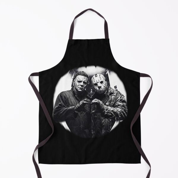 Item preview, Michael Myers & Jason Voorhees Heart Hand Horror Halloween Vintage designed and sold by vdzooart.