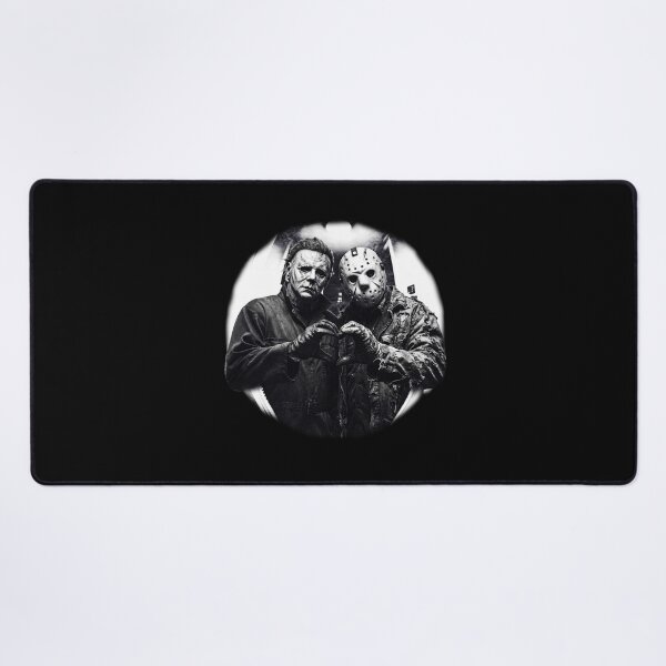 Item preview, Michael Myers & Jason Voorhees Heart Hand Horror Halloween Vintage designed and sold by vdzooart.