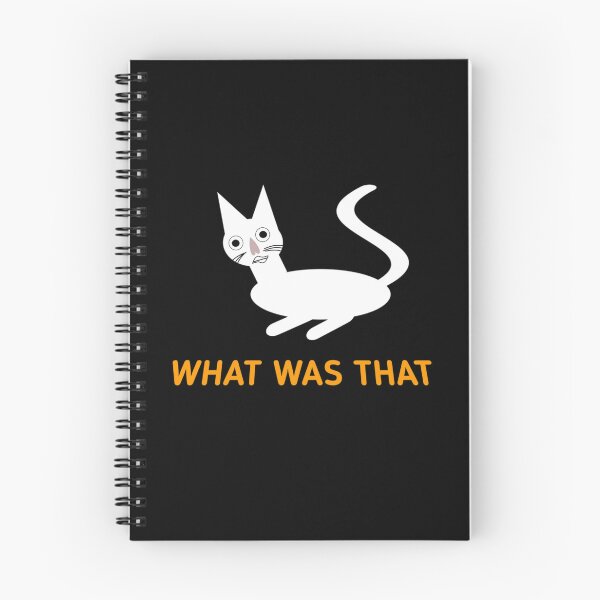 Item preview, WHAT WAS THAT Funny Cat Meme designed and sold by Shopovibe.