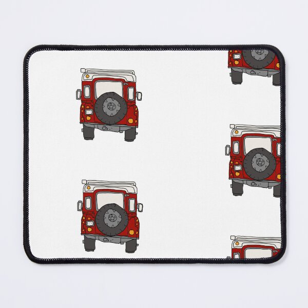Item preview, Old Land Rover Defender - red designed and sold by Jonesyinc.