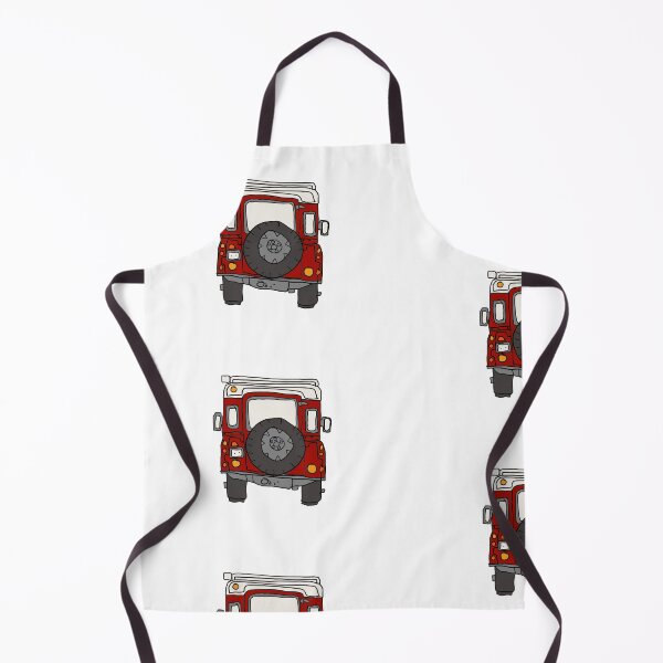 Item preview, Old Land Rover Defender - red designed and sold by Jonesyinc.