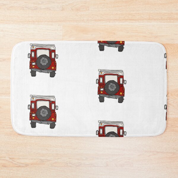 Item preview, Old Land Rover Defender - red designed and sold by Jonesyinc.