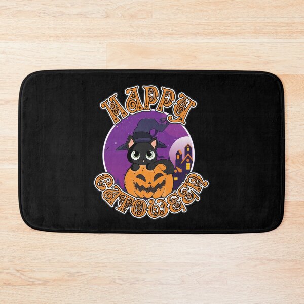Item preview, Happy Catoween Cute Black Cat Pumpkin Lover Gift designed and sold by Say It With Ink.