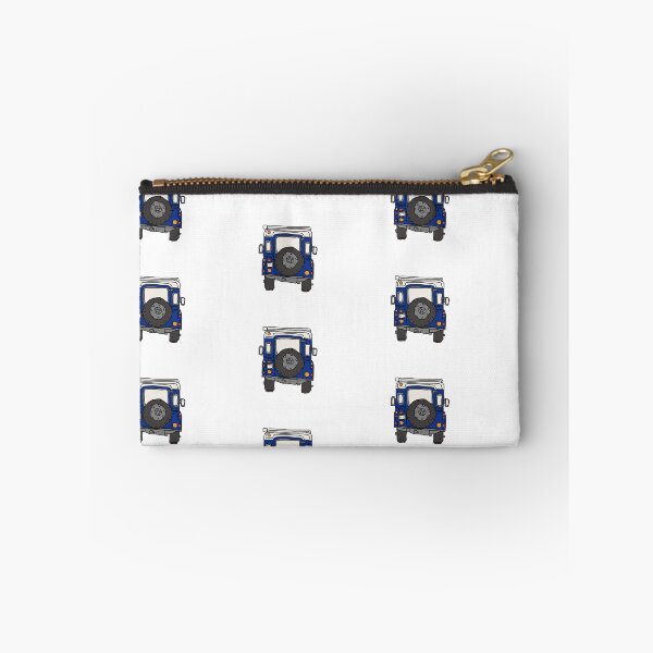 Item preview, Antiguo Land Rover Defender - azul designed and sold by Jonesyinc.