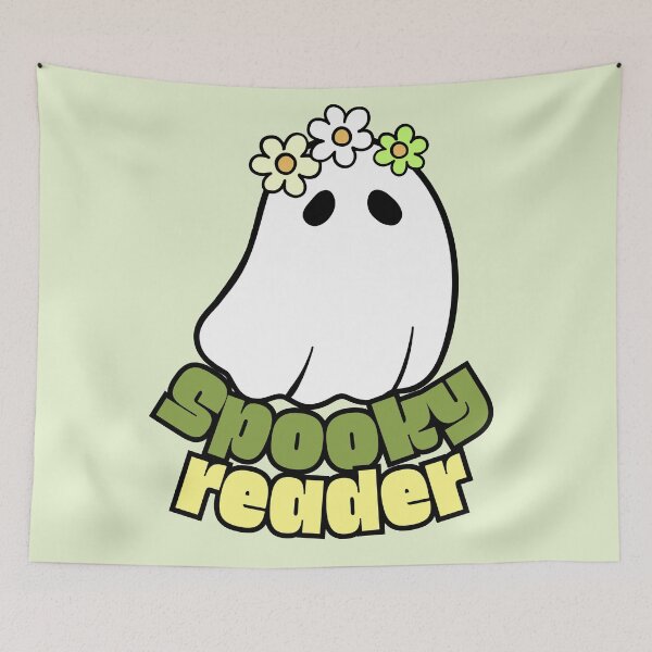 Item preview, spooky reader - sheet ghost designed and sold by Neadoodles.