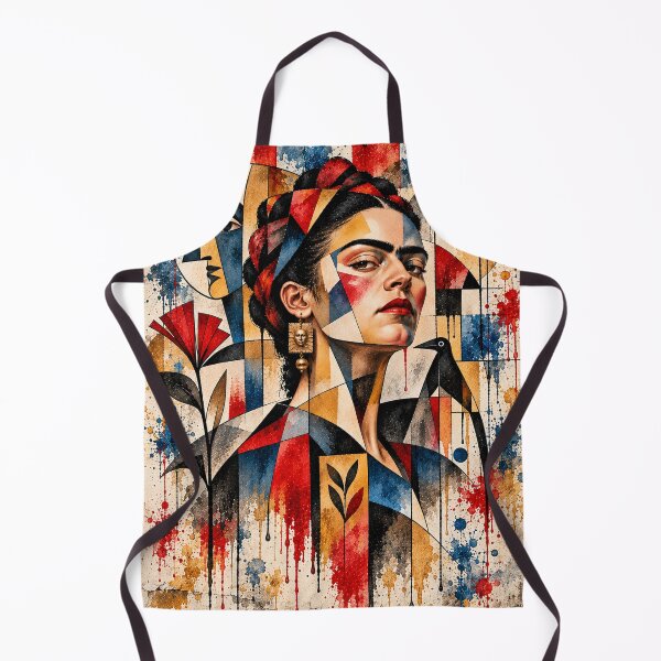 Item preview, Abstract Frida Portrait Collage designed and sold by Qenlo.