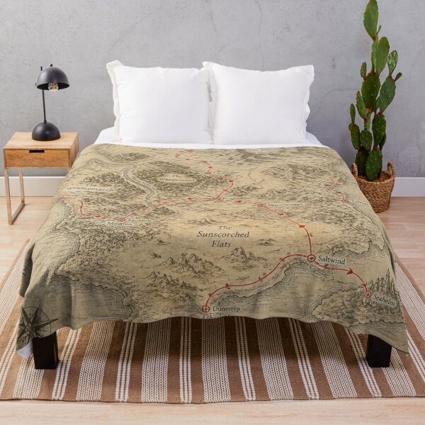 Item preview, Fantasy Map of Avesnell – Vintage Adventure Travel Map designed and sold by shamiloff.