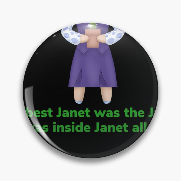 Item preview, Good Janet Chibi Alt Quote #3764 designed and sold by shawn-muse.